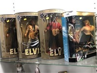 4 Elvis Presley Dolls