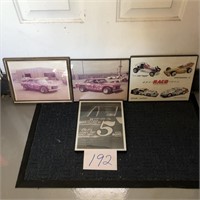 (4) Misc. Stock Car Pictures