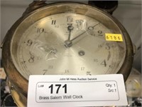 Brass Salem Wall Clock