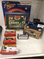 Assorted Diecast Racing Collectibles