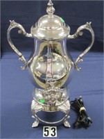 SILVERPLATED ROGERS COFFEE MAKER/URN: