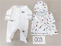 New Nordstrom Kissy Kissy Outfit - Sz 0-3 Months