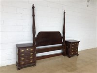 Mahogany 3pc. Colonial Bedroom Suite