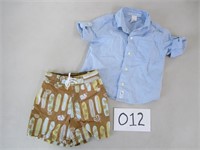 Janie & Jack Summer Outfit - Size 3-6 Months