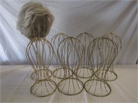 Wire Wig Holders Tallest is 18"
