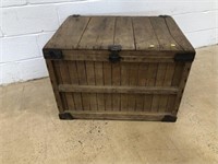 Vtg. Wooden Crate