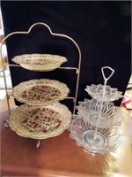2 3 TIER SERVING TRAYS