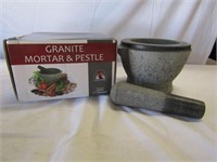 Granite Mortar & Pestle