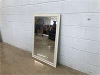 Mirror in White Frame