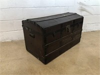 Vtg. Dome Top Trunk