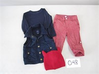 Baby GAP Vest, Shirt, Trousers & Hat - 12-18 Mos
