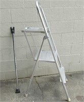 Werner 1' 10" Step Ladder, & Door Jam