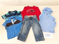 4 Baby GAP Shirts + Jeans - Size 18-24 Months