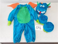 InCharacter Dinky Dragon Toddler Costume - 18-2T