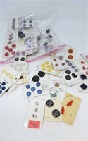 Bag of Buttons on cards