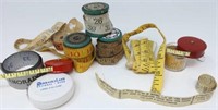 Cloth Tape Measures & Assorted Misc