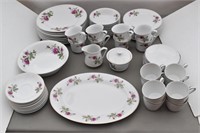 (44pcs.) "Moss Rose" China Service for 8
