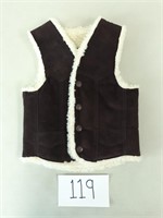 Cowboy Club Leather Vest - Toddler Size Small
