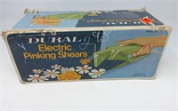 Duval Electric Pinking Shears in original box, PS1