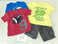 3 Shirts and 1 Shorts - Size 4-5 (Toddler / Kids)