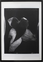 Leslie Sheryll "Flower" Black & White Photograph