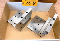 (2) 6"x 6"x 6" RIGHT ANGLE PLATES (*See Photos)