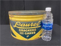Early, Laurel Brand Cracker Advertising Tin