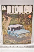 1967 Ford Bronco brochure