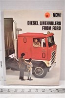 1966 Ford Diesel Highway Tractor brochure