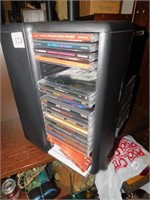 CD'S AND HOLDER