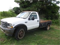 '03 Ford F450 flatbed