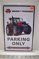 Decorative tin sign (12" x 8") - Massey Ferguson