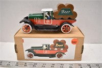 Wind up tin toy - Beer delivery truck