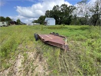 Honey tandem axle trailer w/steel deck