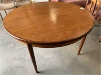 MID CENTURY ROUND G PLAN DINING TABLE WITH