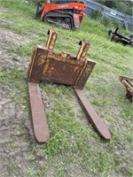 Loader Mount pallet forks--50"