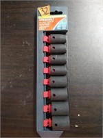 Crescent 8pc 1/2" SAE Impact Socket Set