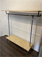 Handmade clothes rack