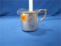 Newport Sterling silver baby cup 43.6 grams