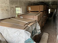 Several Pallets 4'X16"X1" Particle Board