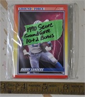 1990 Score Ground Force football cards