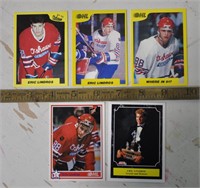 5 Eric Lindros hockey cards