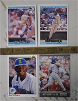 Ken Griffey Jr. baseball cards lot