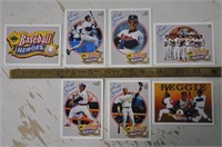 Reggie Jackson Baseball Heroes cards