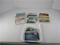 TRAY: ASS'T VINTAGE POST CARDS