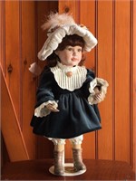 Maryse Nicole Porcelain 16” Doll W/ Original Box