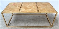 Jonathan Charles marble top coffee table