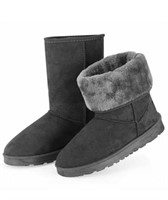 N'Polar Women's Snow Boots New Size 8 - Gray