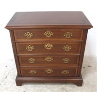 4 Drawer banded inlay 4 drawer chest