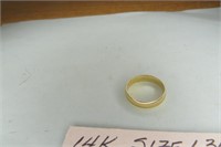 14K Gold Sz 6 3/4 Ring